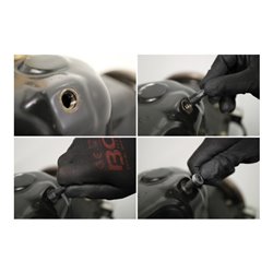 BGS Ölablass-Schrauben-Dichtsitz-Fräser-Satz 8 teilig