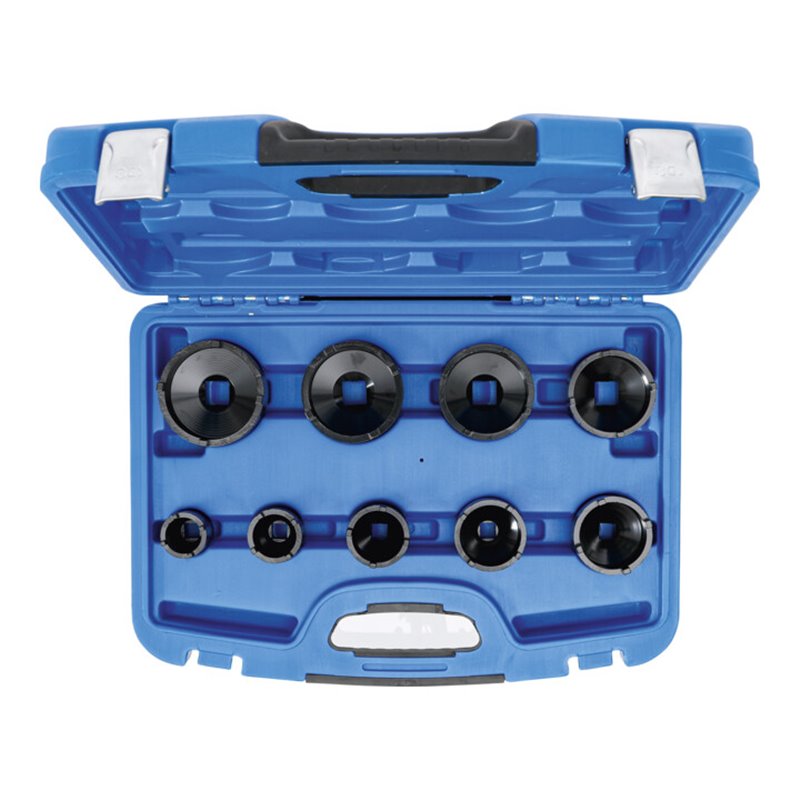 BGS Nutmutternschlüssel-Satz Zapfen außen liegend KM4 - KM12 9 teilig