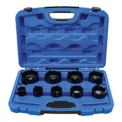 BGS Nutmutternschlüssel-Satz Zapfen außen liegend KM4 - KM12 9 teilig