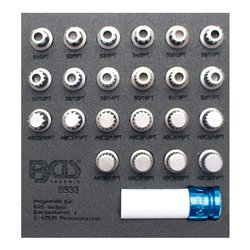 BGS Felgenschloss-Werkzeug-Satz für VAG 23 teilig