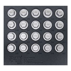 BGS Felgenschloss-Werkzeug-Satz für BMW 20 teilig