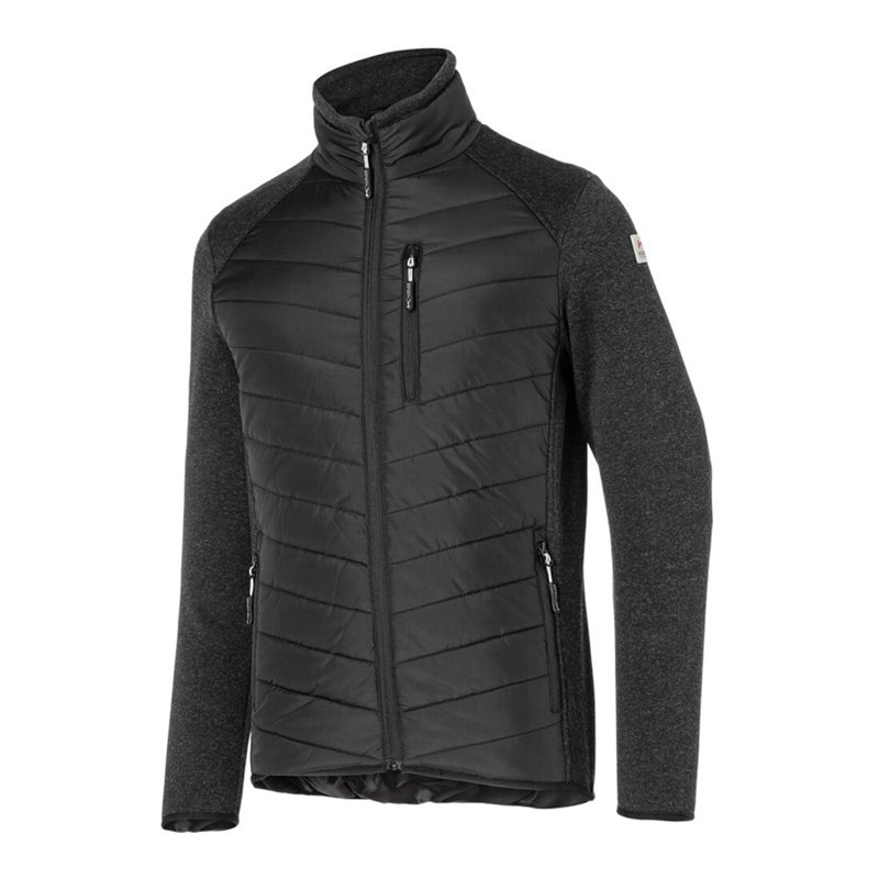 Kübler Hybridjacke schwarz/dunkelgrau
