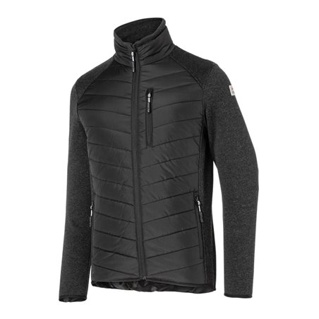Kübler Hybridjacke schwarz/dunkelgrau