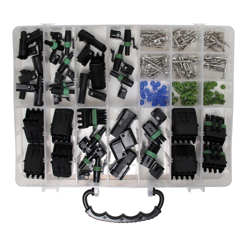 BGS Steckverbinder-Sortiment wasserdicht 232 teilig
