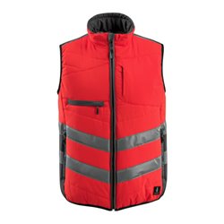 Mascot Grimsby Thermoweste hi-vis rot/dunkelanthrazit