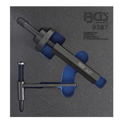 BGS Steuergehäusedeckel-Ausricht- und Pumpenrad-Demontage-Werkzeug-Satz für Ford 1.8 TDDi / TDCi