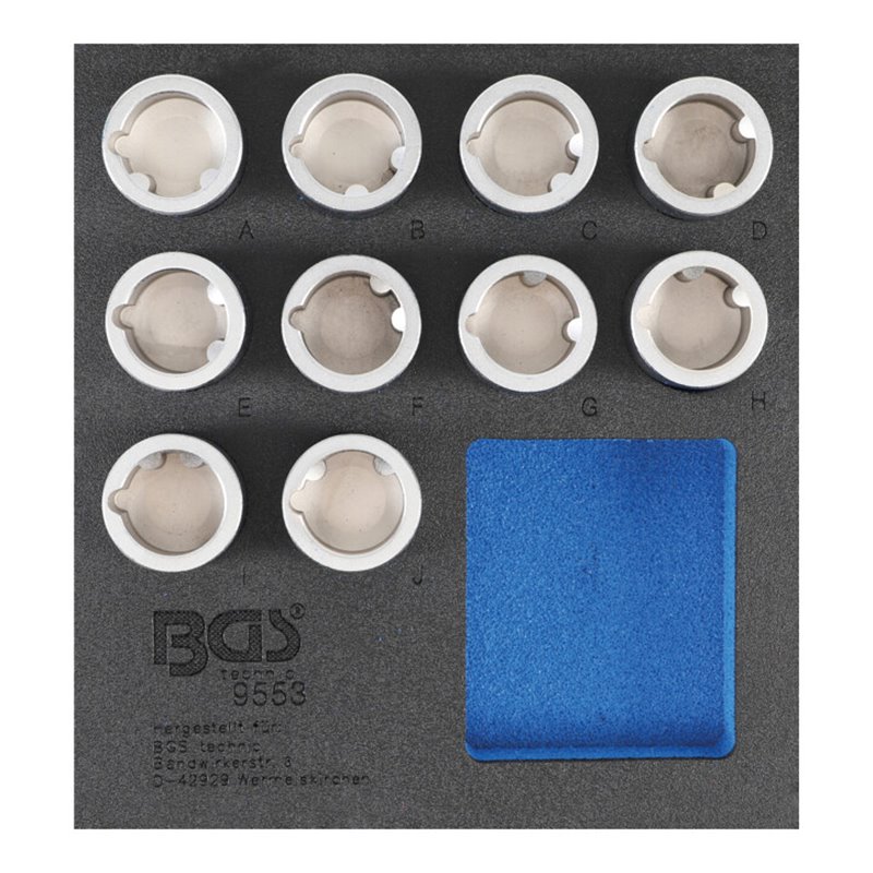 BGS Felgenschloss-Werkzeug-Satz für Land Rover 10 teilig