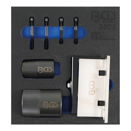 BGS Nockenwellen-Haltewerkzeug- und Kurbelwellendichtring-Werkzeug-Satz für Ford, Volvo 2.5 Turbo