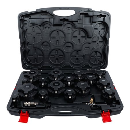 BGS Turbolader-Ladeluft-System-Prüfkoffer-Satz 17 teilig