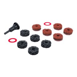 BGS Radnabenschleifer-Satz für Stehbolzen und Radmutternbolzen 14 teilig