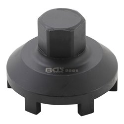 BGS Nutmuttern-Schlüssel für Ausgleichsgetriebe-Differential Zapfen außen liegend für Mercedes-Benz SW 72 mm