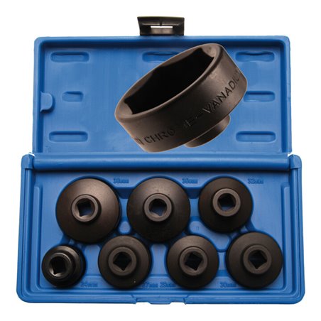 BGS Ölfilterschlüssel-Satz Ø 24 - 38 mm 7 teilig
