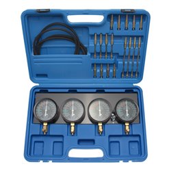 BGS Synchron-Vergaser-Testgerät mit 4 Synchronuhren 29 teilig