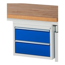 RAU Unterbau-Container adlatus 600  580 mm x 650 mm 2 Schubladen