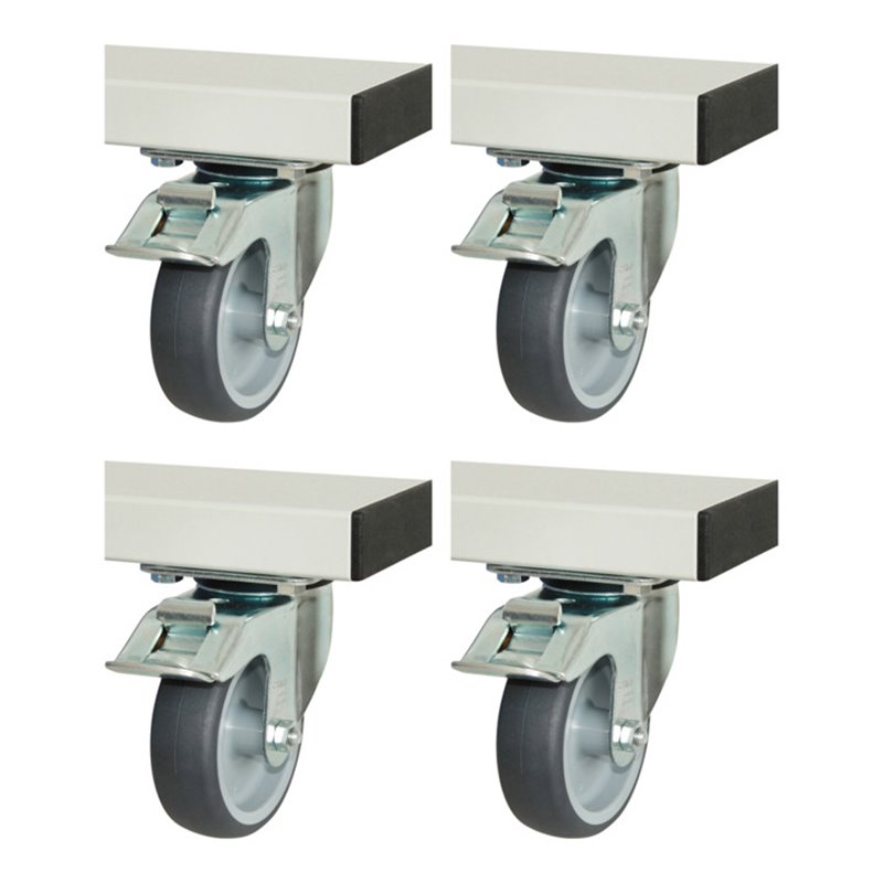 RAU Rollensatz für Serie adlatus 300+600 4 Lenkrollen