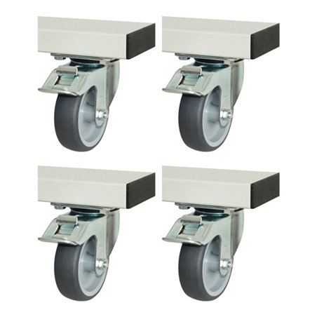 RAU Rollensatz für Serie adlatus 300+600 4 Lenkrollen