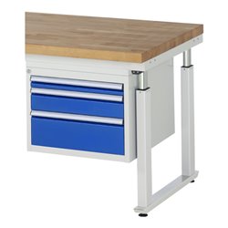 RAU Unterbau-Container adlatus 600  580 mm x 650 mm 3 Schubladen