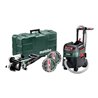 Metabo Mauernutfräse MFE 40 + Allessauger ASR 35 L ACP Set + 2 Diamant-Trennscheiben Classic UC Kunststoffkoffer