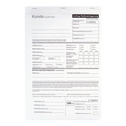 Eichner Einlagerungsformular