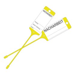 Eichner PP-Warenanhänger gelb Nacharbeit