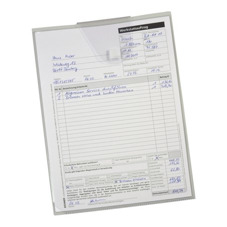 Eichner PVC-Kfz-Auftragstasche für DIN A4, 218 x