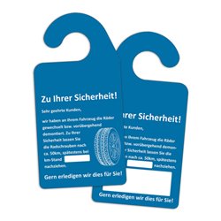 Eichner Kundendienst-Spiegelanhänger