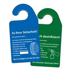 Eichner Kundendienst-Spiegelanhänger