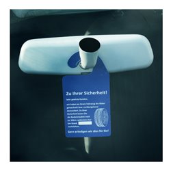 Eichner Kundendienst-Spiegelanhänger