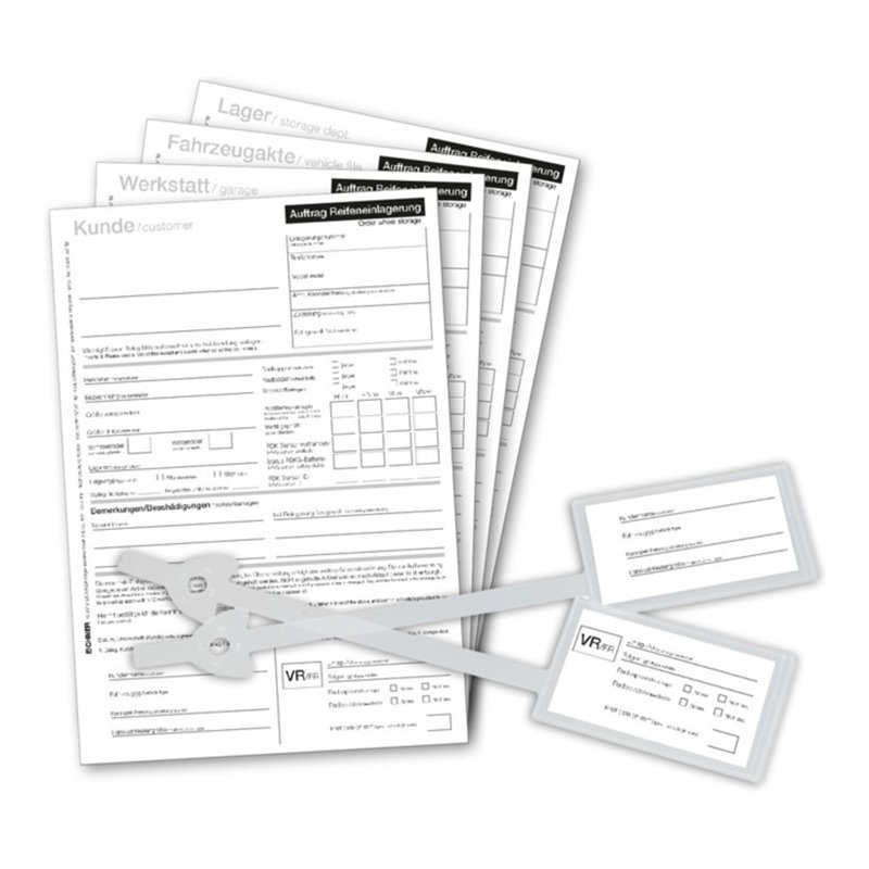 Eichner Rad-/Reifenanhänger mit Ventilbefestigun