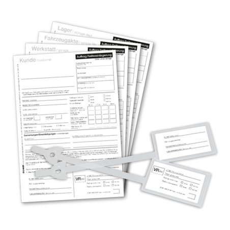 Eichner Rad-/Reifenanhänger mit Ventilbefestigun