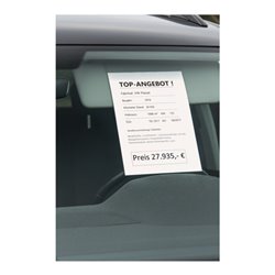 Eichner Preisblatt-Tasche A4 für Sonnenblende