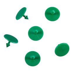 Eichner Durchsteckhalter mit Widerhakenspitze V 1000 Stück