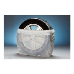 Eichner Reifensäcke perforiert auf Rolle, weiß,