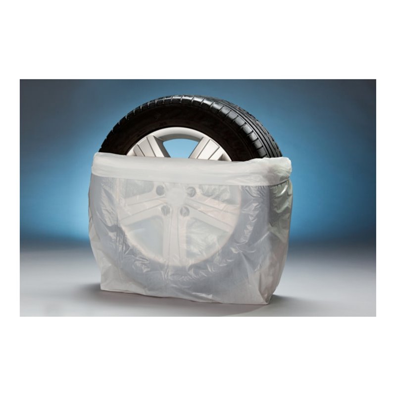 Eichner Reifensäcke perforiert auf Rolle, weiß,