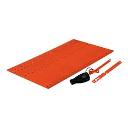 Eichner Schlaufenetiketten aus Tyvek Orange