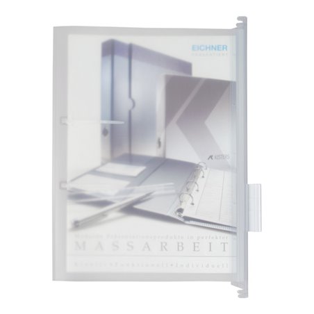 Eichner PP Hängemappe mit 2 Kunststoffschienen