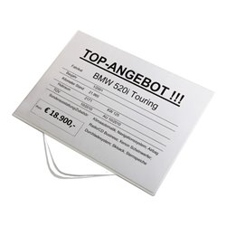 Eichner Preisblatthalter A4 Querformat für Preis