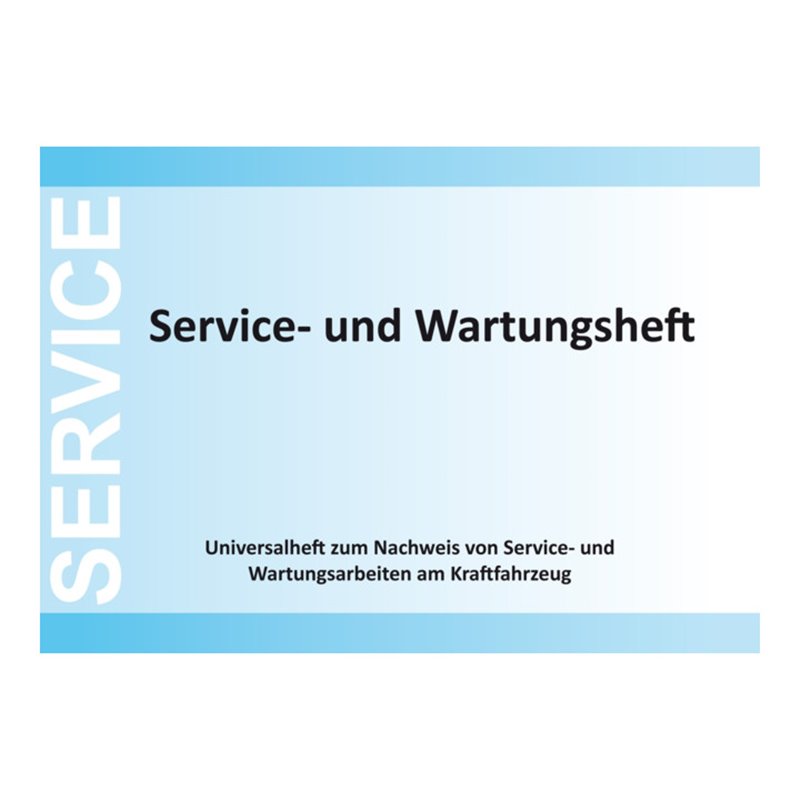Eichner Service- und Wartungsheft