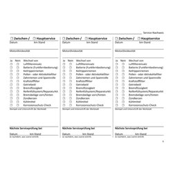 Eichner Service- und Wartungsheft