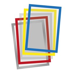 Eichner Folien-Hafttaschen rot