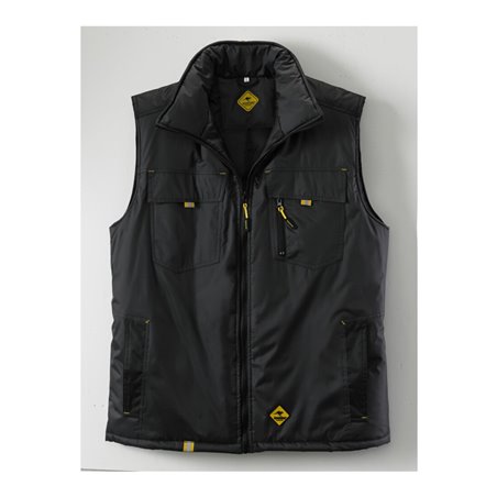 Roadsign Weste anthrazit/gelb