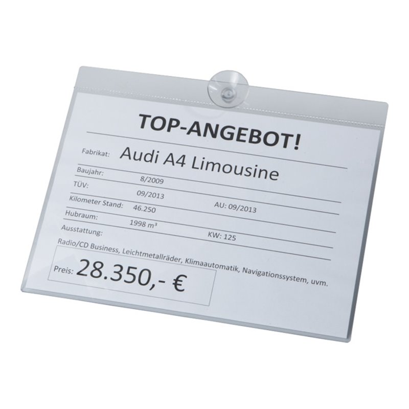 Eichner Preisblatthalter-Kombipaket DIN A4 Querf