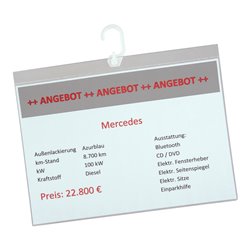 Eichner Preisblatthalter-Kombipaket DIN A4 Querf