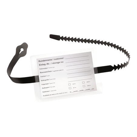 Eichner Rad-/Reifenanhänger ink. Fixierband und Etiketten