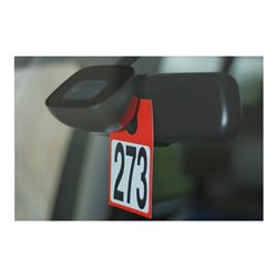 Eichner SCHÜSSELANHÄNGER-SET orange 1-300 numme