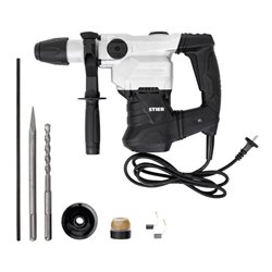 STIER Bohrhammer SHB-L-4100, 1500 W, 12 J, 4100 Schläge/Min, SDS-Max Aufnahme