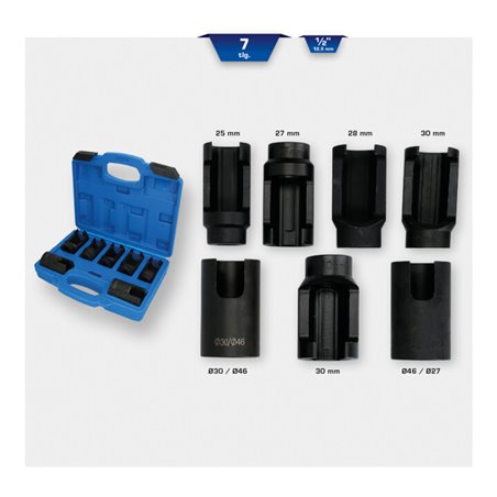 Brilliant Tools Injektor-Stecknuss-Satz, 7-tlg