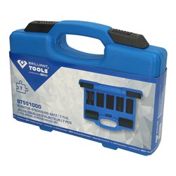 Brilliant Tools Injektor-Stecknuss-Satz, 7-tlg