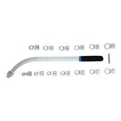 Brilliant Tools Keilriemen und Spannrollen-Schlüssel-Satz, 15-tlg