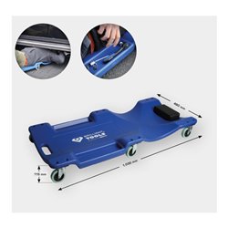 Brilliant Tools Fahrbare Liege, L1030 x B480 x H115 mm